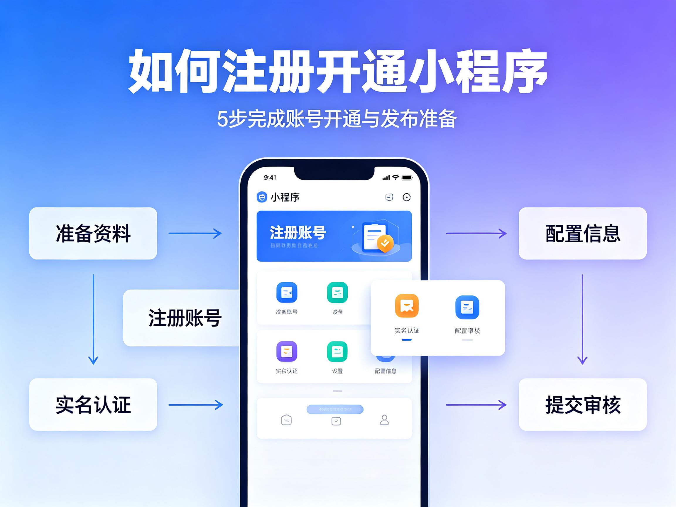 金普新区|如何注册开通备案一个小程序